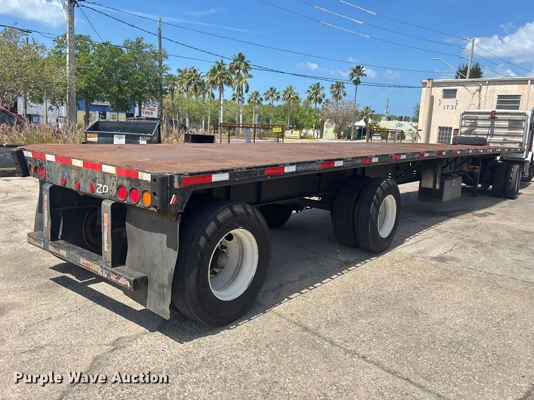 image for item EA5478 1999 Transcraft TL-2000 flatbed trailer