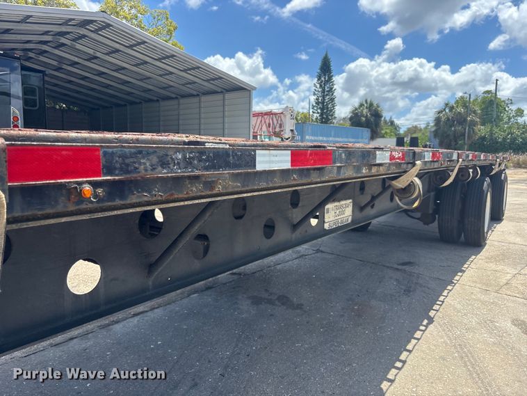 image for item EA5478 1999 Transcraft TL-2000 flatbed trailer