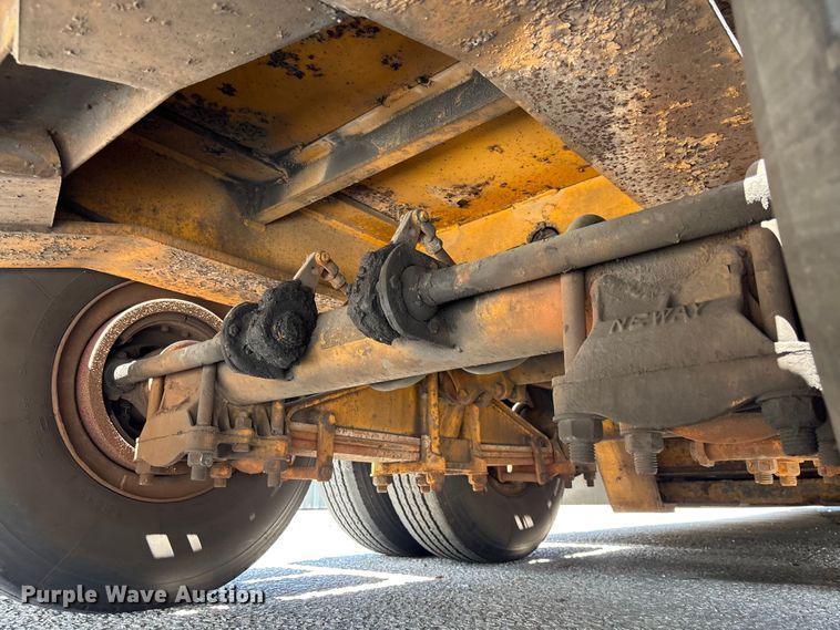 image for item EA5480 1981 Chancey LBT35SPSD lowboy equipment trailer