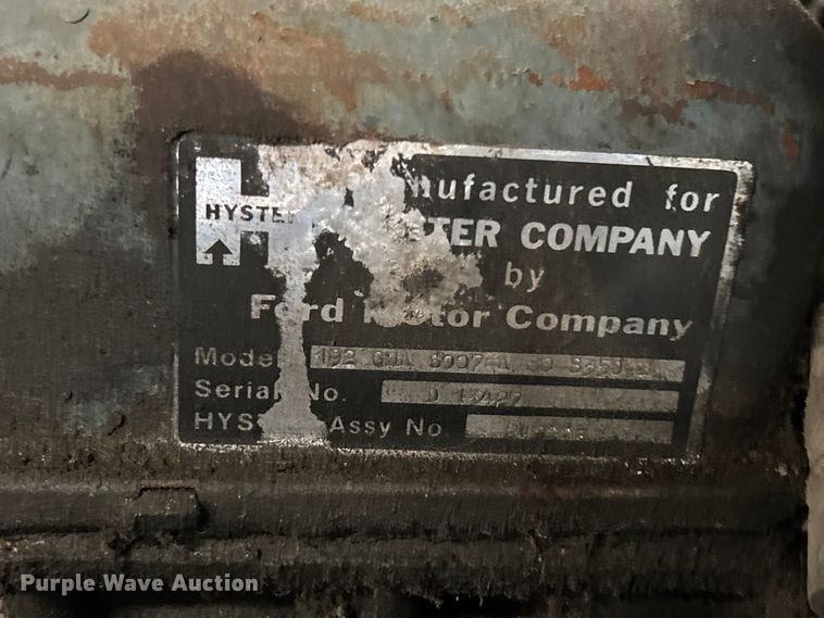 image for item EA5491 Hyster H50H forklift