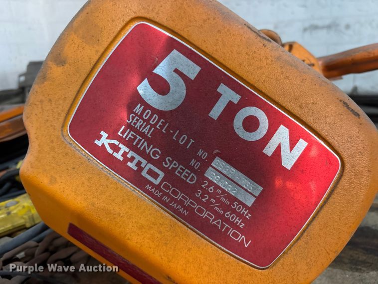 image for item EA5493 Crane attachments and rigging equipment