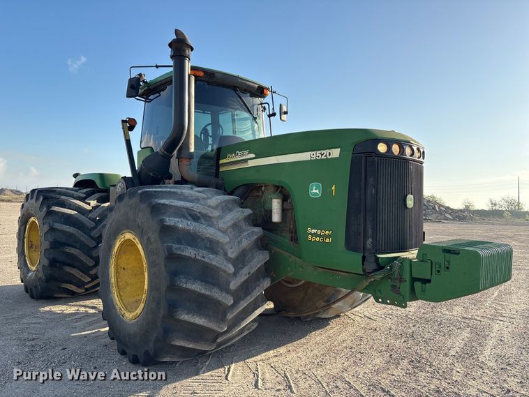 image for item EA7244 2006 John Deere 9520 Scraper Special 4WD tractor