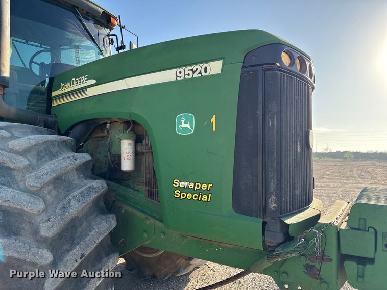 image for item EA7244 2006 John Deere 9520 Scraper Special 4WD tractor