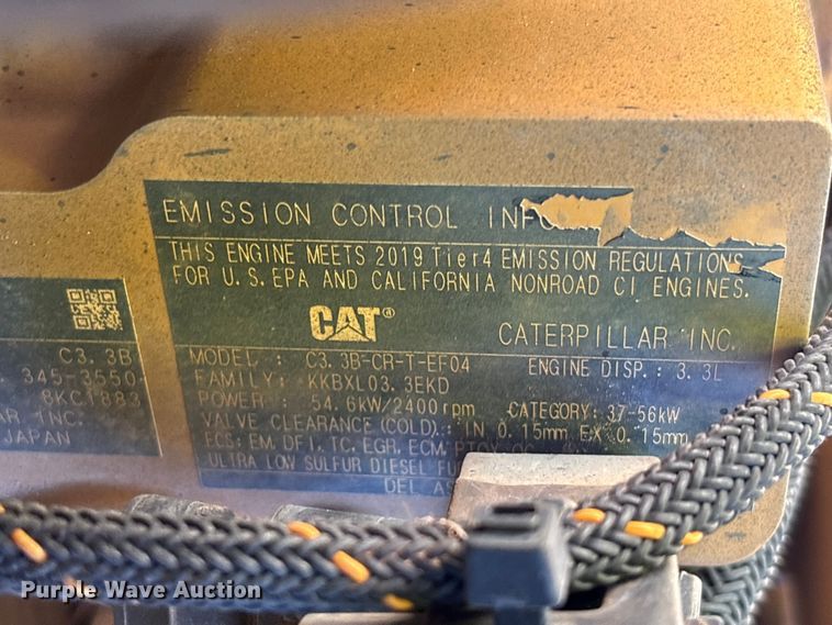 image for item EA7275 2019 Caterpillar 259D tracked skid steer loader