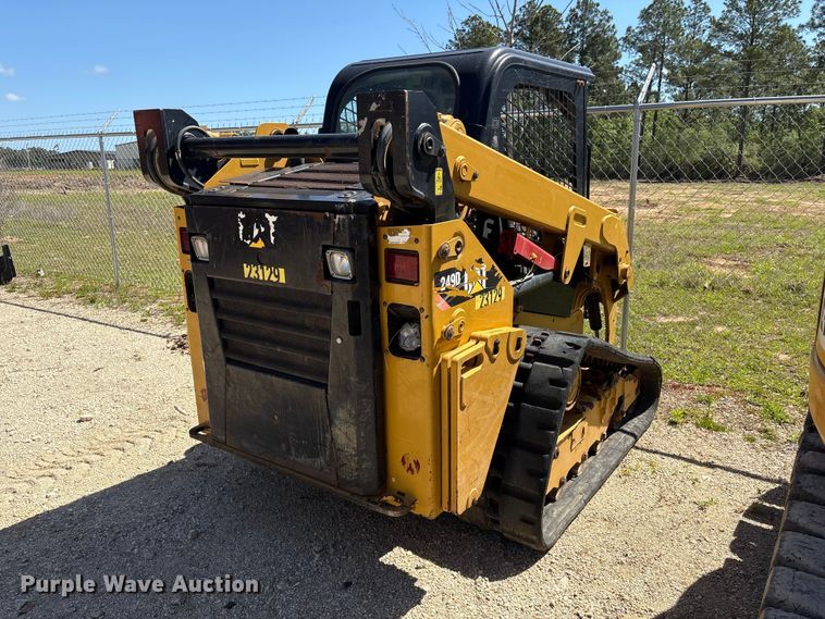 image for item EA7276 2019 Caterpillar 249D tracked skid steer loader