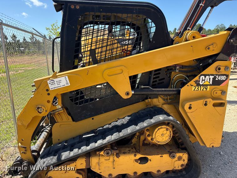 image for item EA7276 2019 Caterpillar 249D tracked skid steer loader