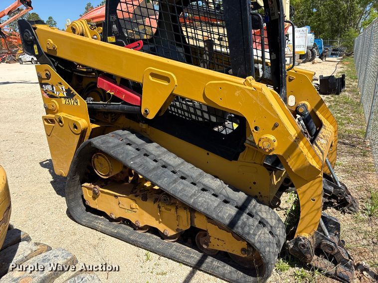 image for item EA7276 2019 Caterpillar 249D tracked skid steer loader