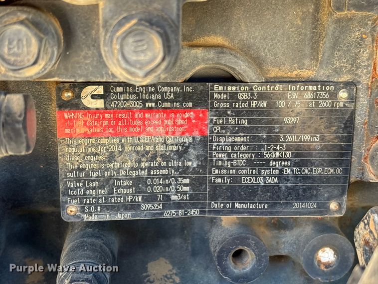 image for item EA7278 2015 JLG G6-42A telehandler