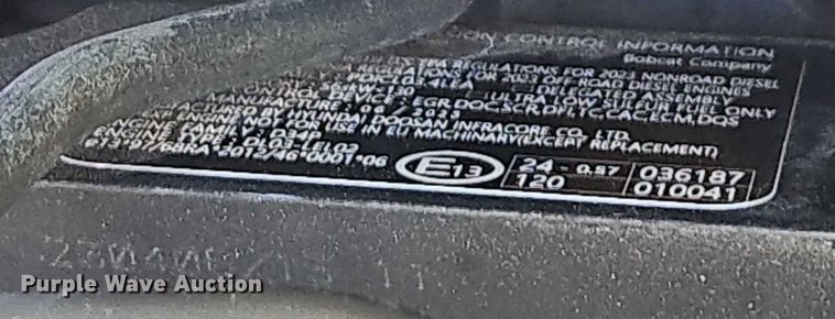 image for item EB1333 2024 Bobcat T770 tracked skid steer loader