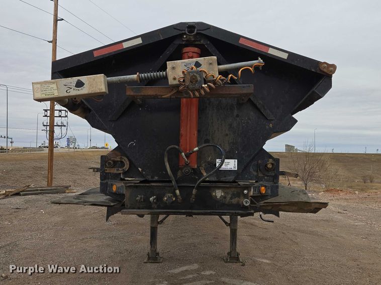 image for item EB1384 1997 Circle R 34HSD side dump trailer