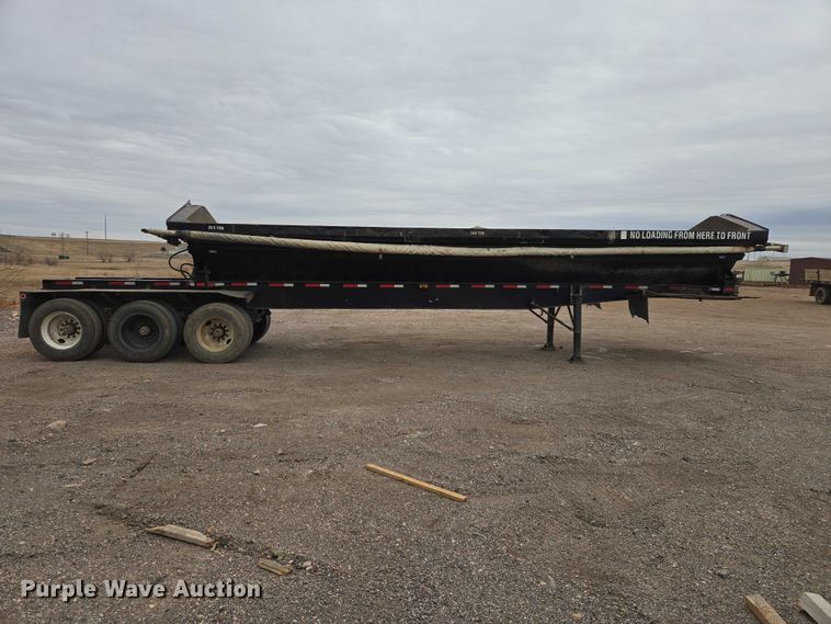 image for item EB1384 1997 Circle R 34HSD side dump trailer