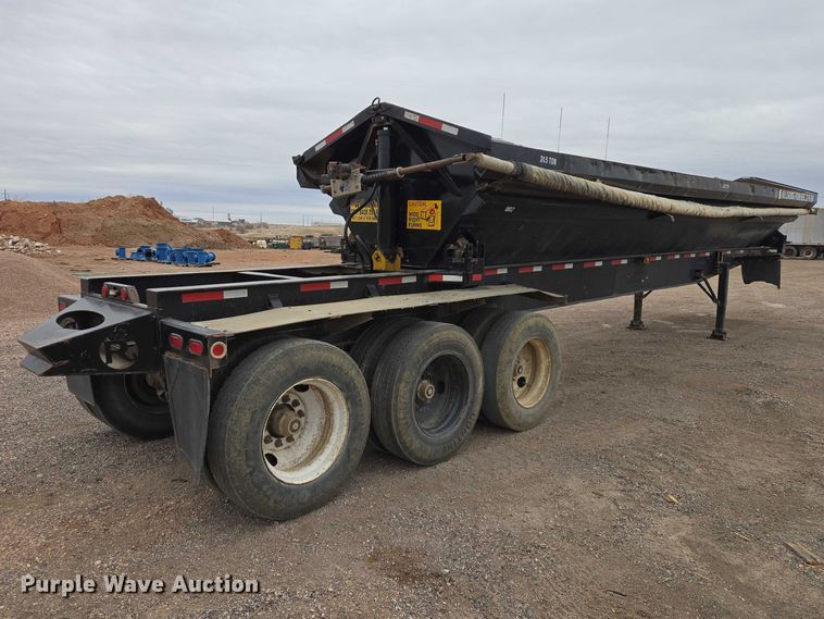 image for item EB1384 1997 Circle R 34HSD side dump trailer