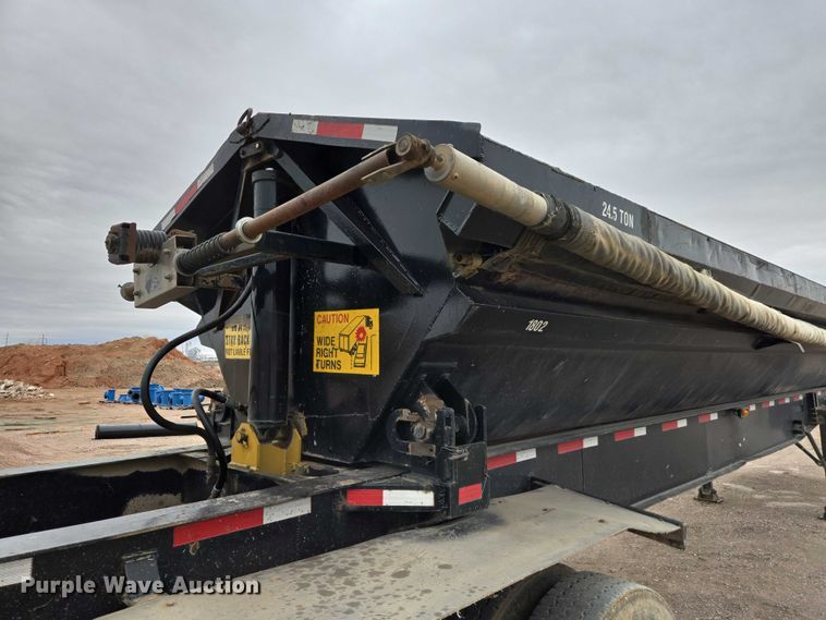 image for item EB1384 1997 Circle R 34HSD side dump trailer
