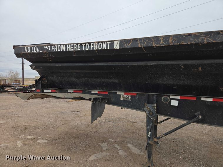 image for item EB1384 1997 Circle R 34HSD side dump trailer