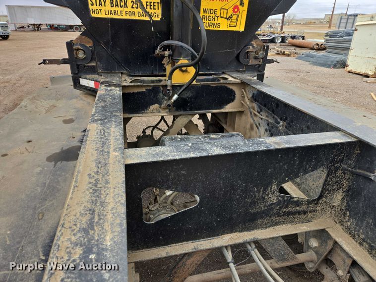image for item EB1384 1997 Circle R 34HSD side dump trailer