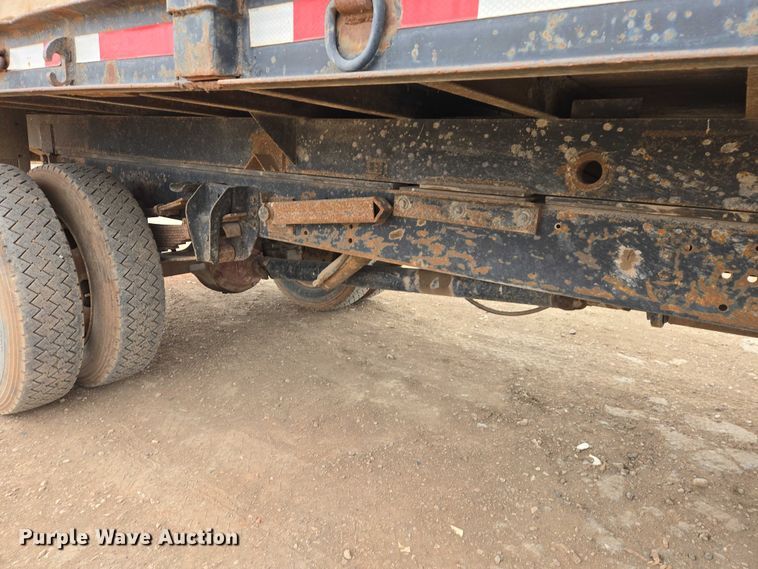 image for item EB1385 1992 Ford F600 dump flatbed truck