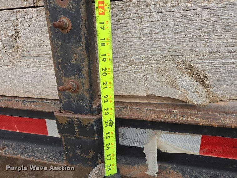 image for item EB1385 1992 Ford F600 dump flatbed truck