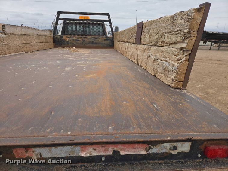 image for item EB1385 1992 Ford F600 dump flatbed truck