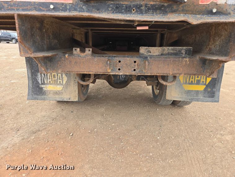 image for item EB1385 1992 Ford F600 dump flatbed truck