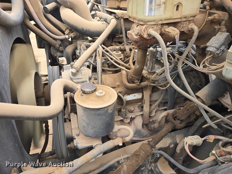 image for item EB1385 1992 Ford F600 dump flatbed truck