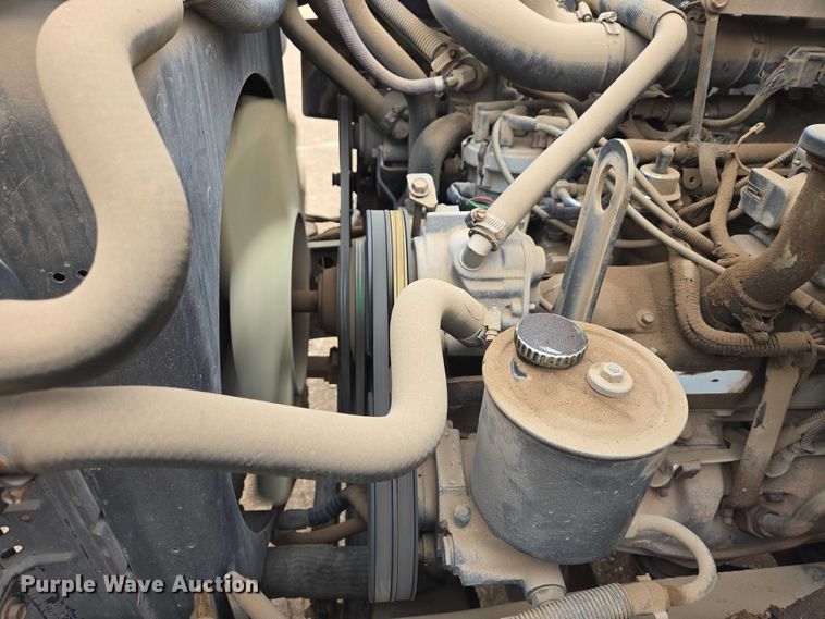 image for item EB1385 1992 Ford F600 dump flatbed truck