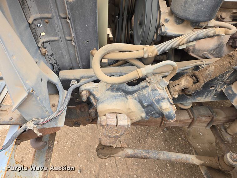 image for item EB1385 1992 Ford F600 dump flatbed truck