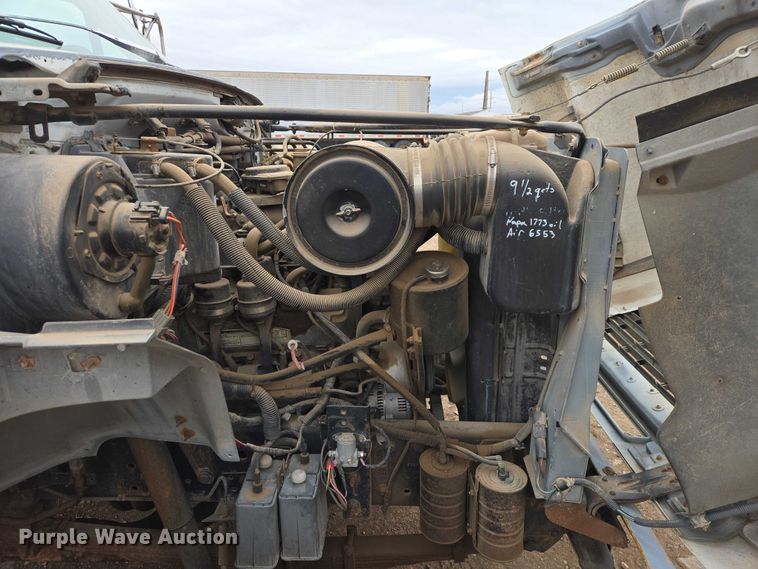 image for item EB1385 1992 Ford F600 dump flatbed truck