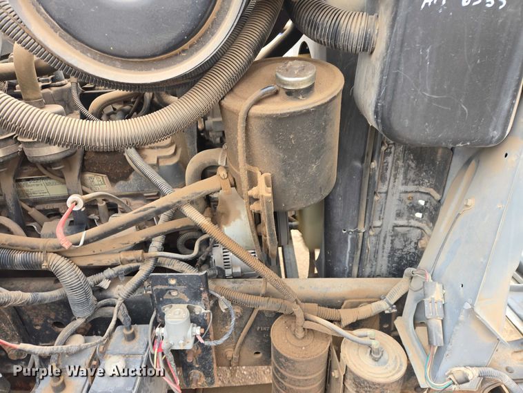 image for item EB1385 1992 Ford F600 dump flatbed truck