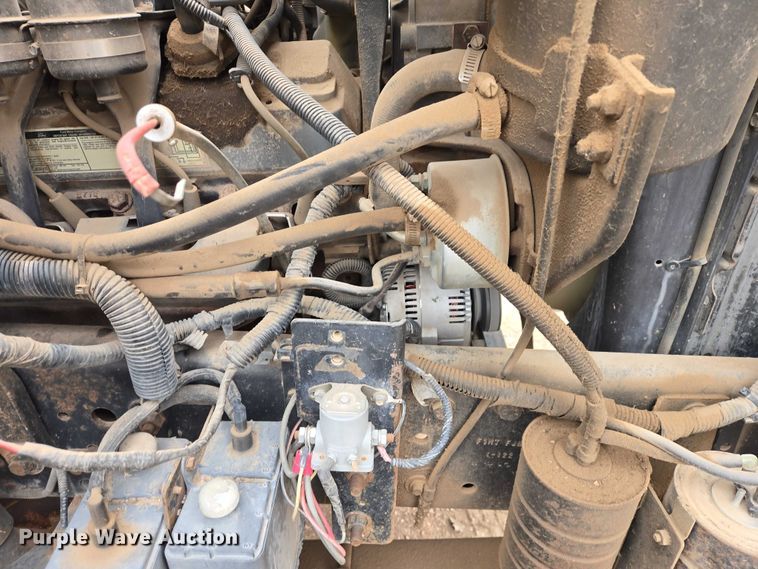 image for item EB1385 1992 Ford F600 dump flatbed truck