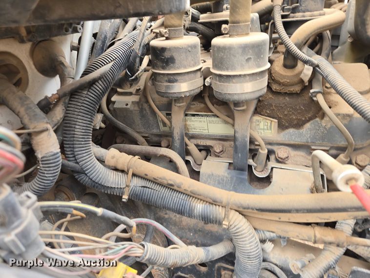 image for item EB1385 1992 Ford F600 dump flatbed truck