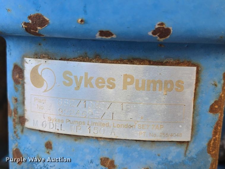image for item EB1393 Sykes Pump WP 150A-60 pump
