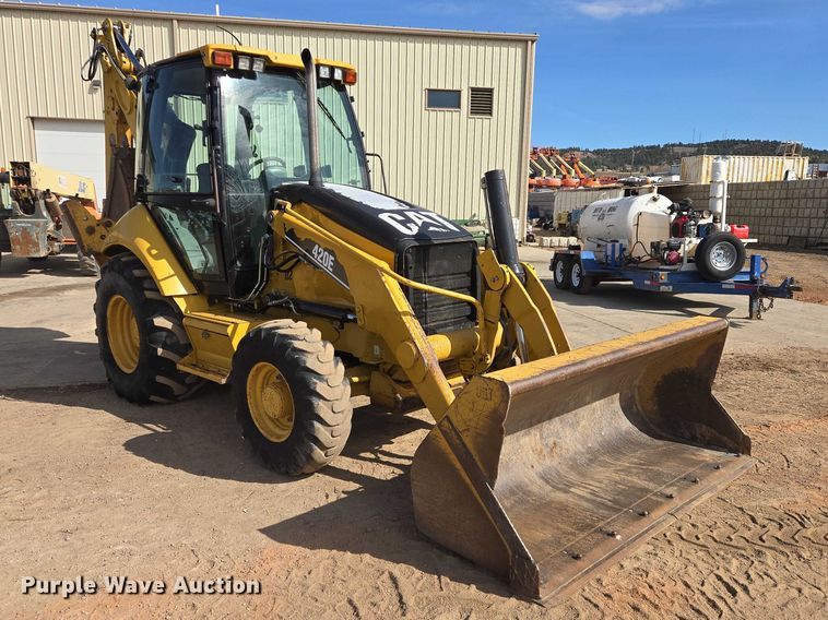 image for item EB1395 2007 Caterpillar 420E backhoe