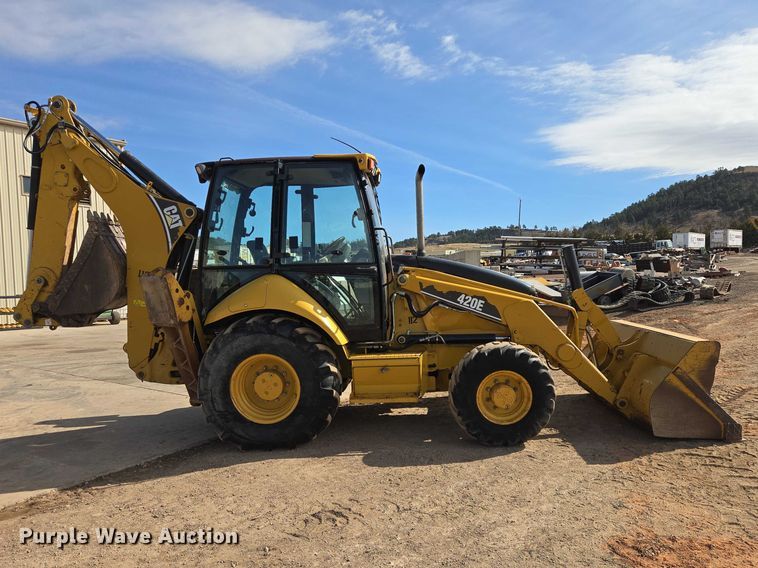 image for item EB1395 2007 Caterpillar 420E backhoe