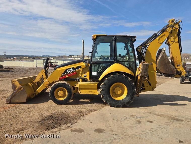 image for item EB1395 2007 Caterpillar 420E backhoe