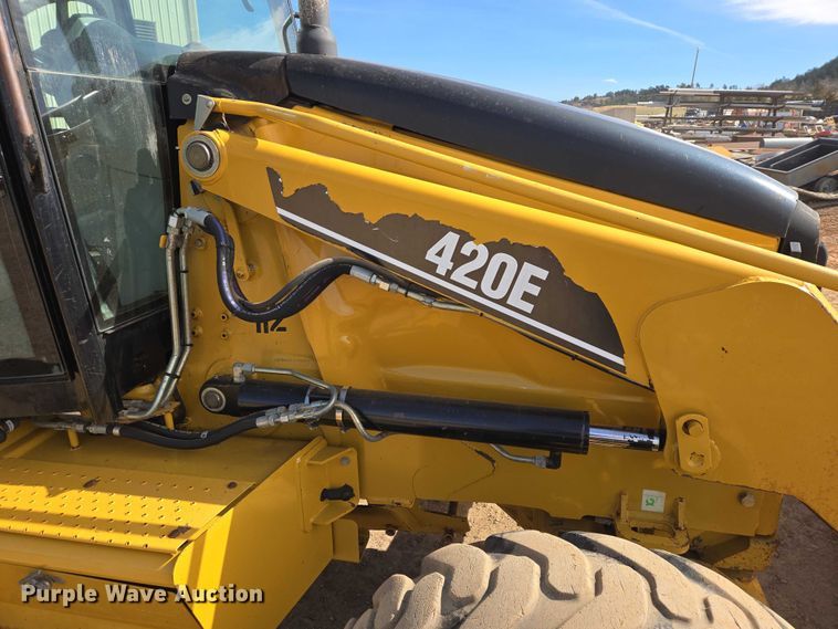 image for item EB1395 2007 Caterpillar 420E backhoe