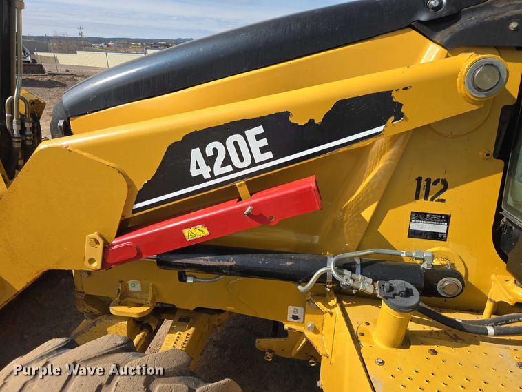 image for item EB1395 2007 Caterpillar 420E backhoe