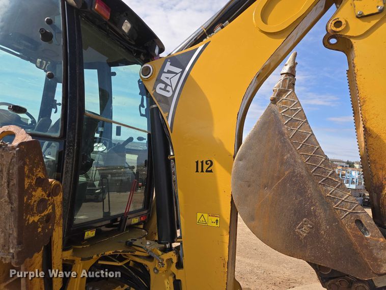 image for item EB1395 2007 Caterpillar 420E backhoe