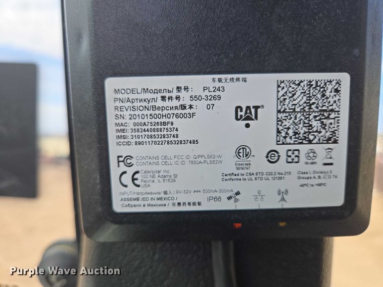 image for item EB1395 2007 Caterpillar 420E backhoe