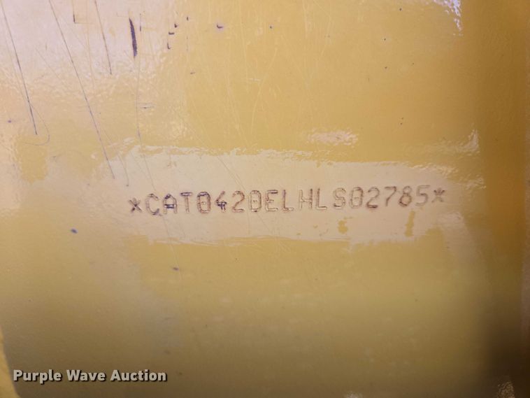 image for item EB1395 2007 Caterpillar 420E backhoe