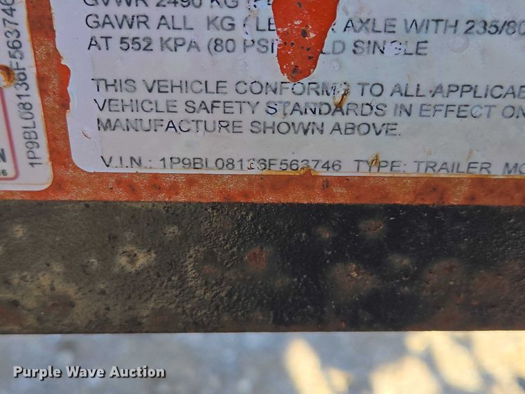 image for item EB1397 2007 Power House Pro Trax compact utility loader