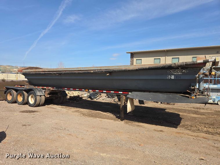 image for item EB1399 1998 Smith Co side dump trailer