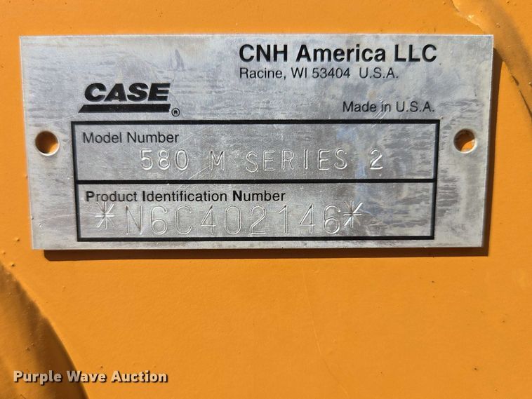 image for item EB1400 2006 Case 580M Series 2 backhoe