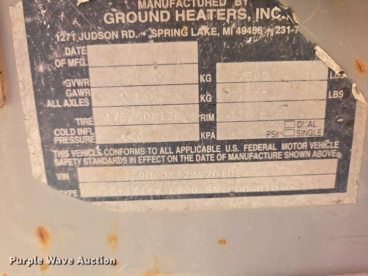 image for item EB1401 Ground Heater E800 ground heater