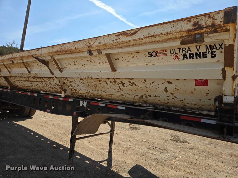 image for item EB1402 2004 Arne's Ultra V Max side dump trailer