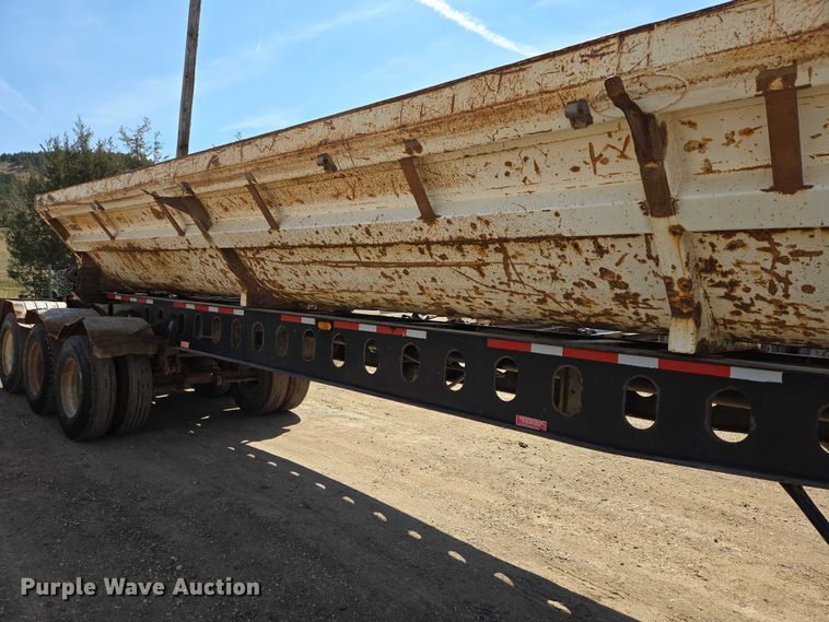 image for item EB1402 2004 Arne's Ultra V Max side dump trailer