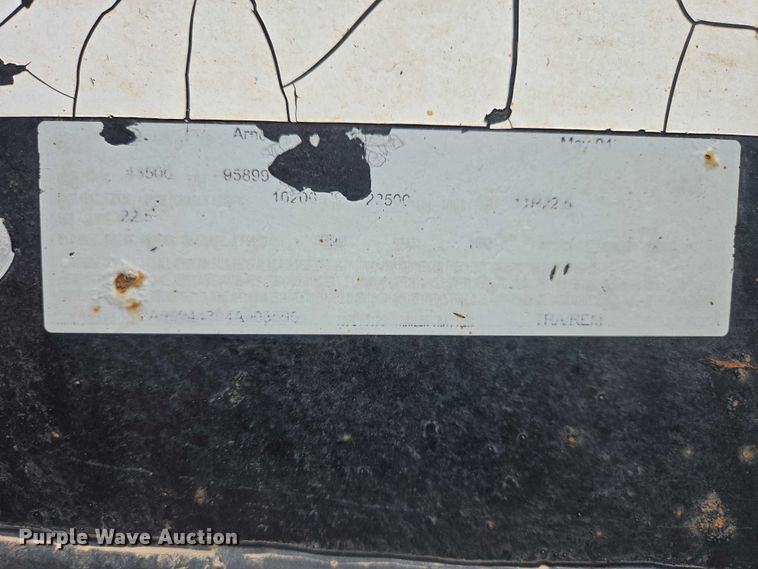 image for item EB1402 2004 Arne's Ultra V Max side dump trailer