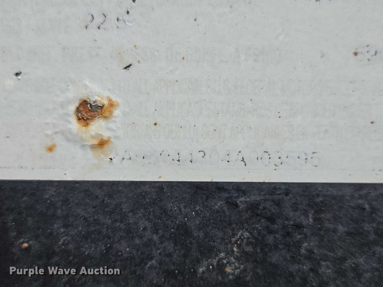 image for item EB1402 2004 Arne's Ultra V Max side dump trailer