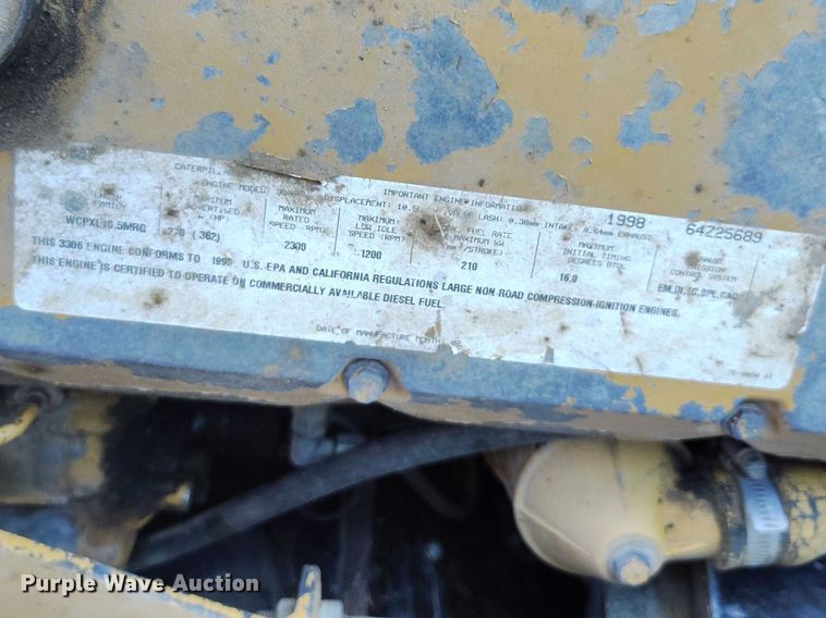 image for item ED0005 1998 Caterpillar 613C Serries II elevating scraper