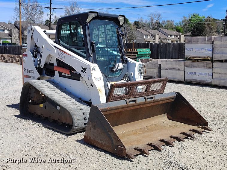 image for item ED0017 2015 Bobcat T650 tracked skid steer loader