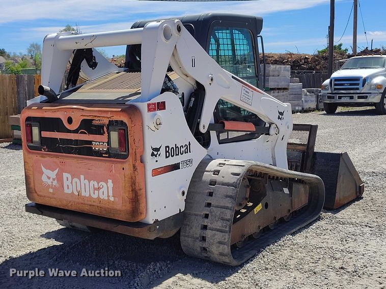 image for item ED0017 2015 Bobcat T650 tracked skid steer loader